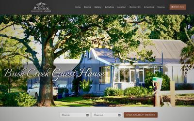 Bush Creek Guest House Mockup