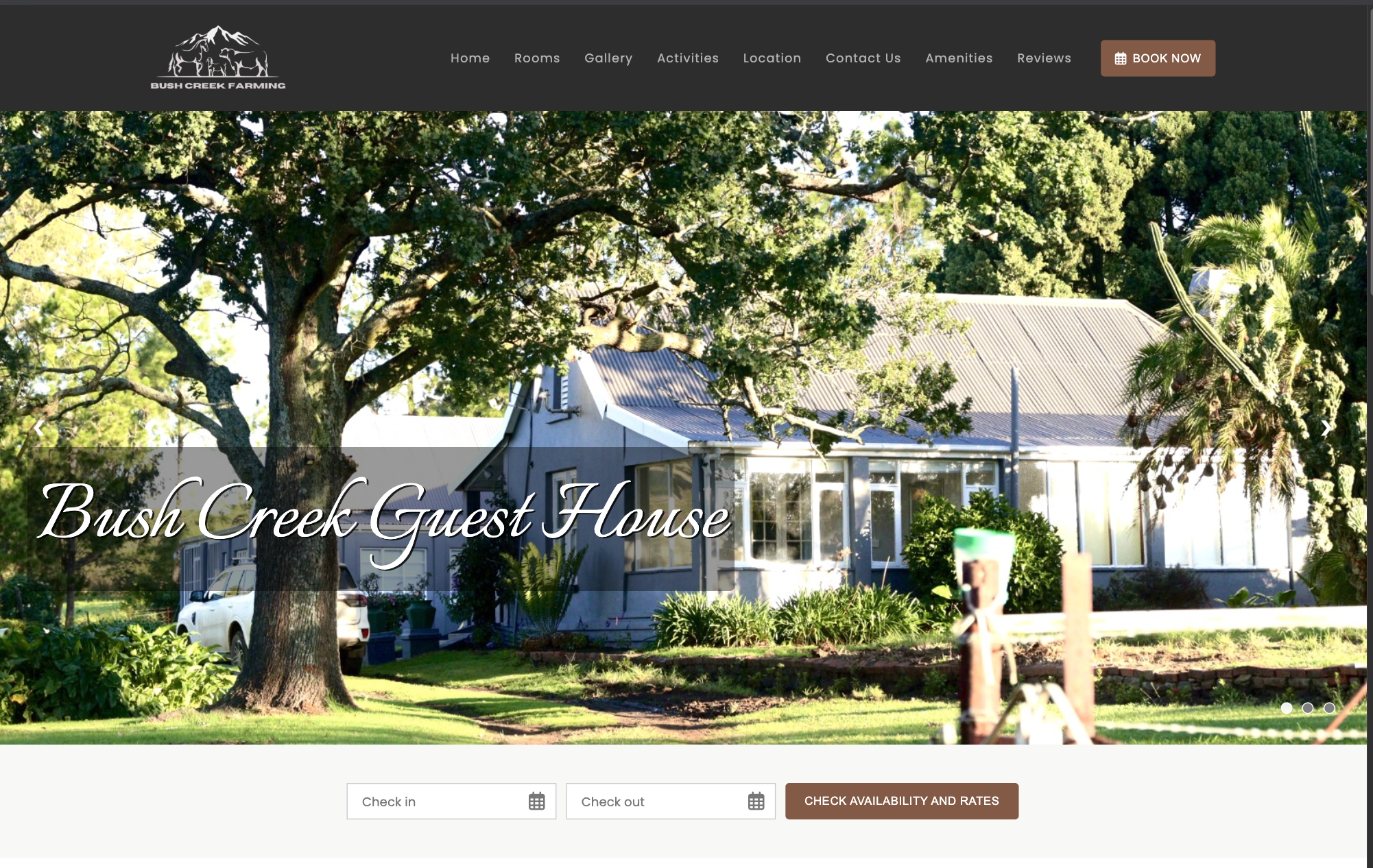 Bush Creek Guest House