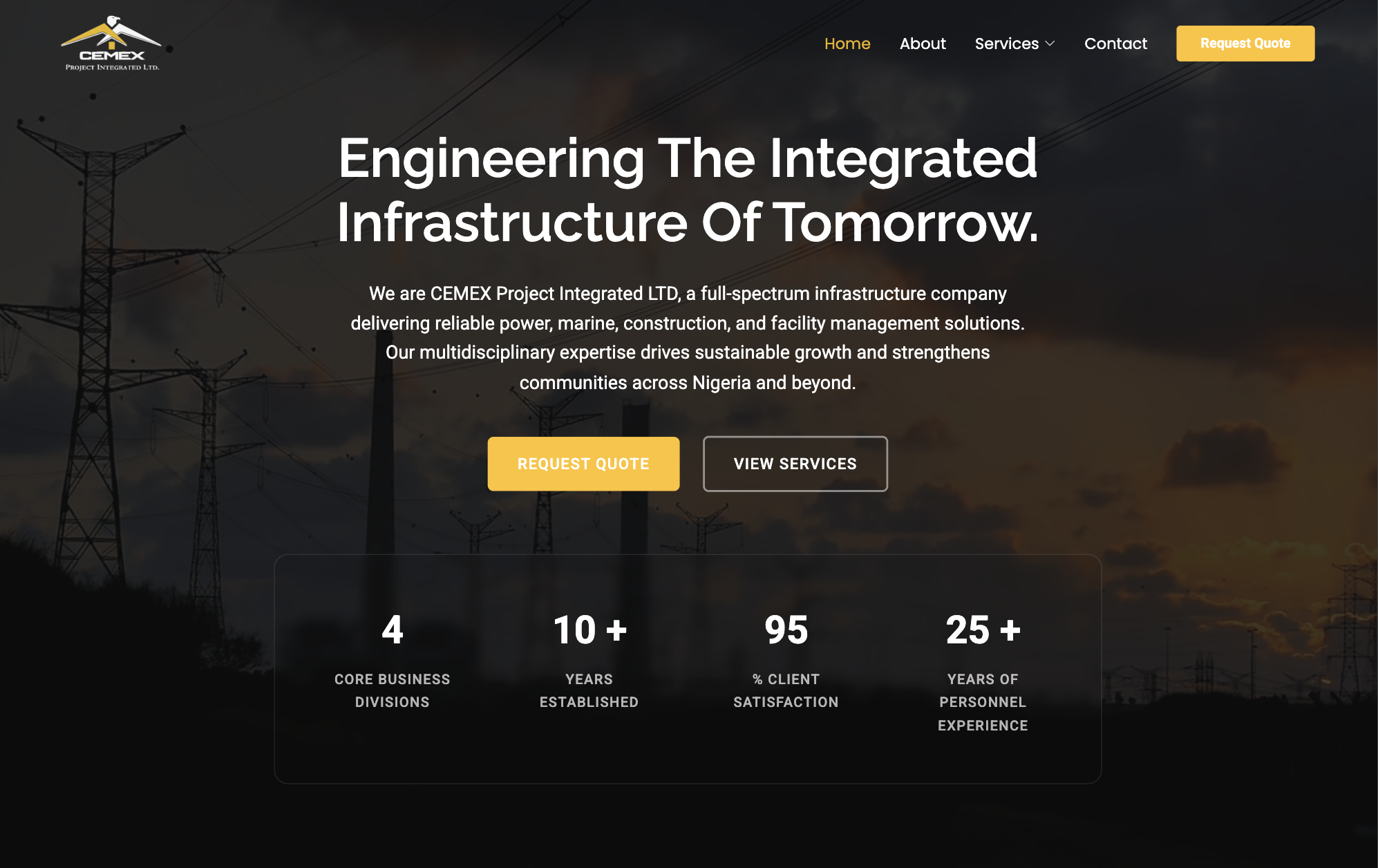 CEMEX Project Integrated Dashboard